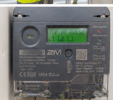 Contador eléctrico digital revisado por OTESAN SECURITY