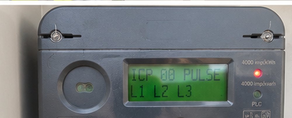 Contador eléctrico digital instalado por OTESAN SECURITY