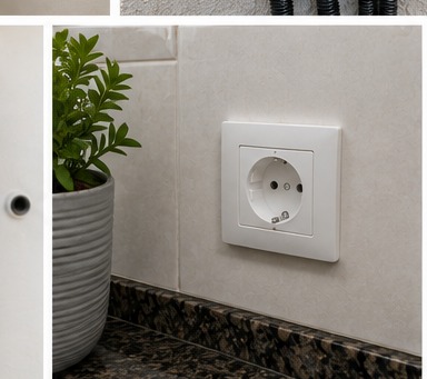 Instalación de enchufe interior por OTESAN SECURITY